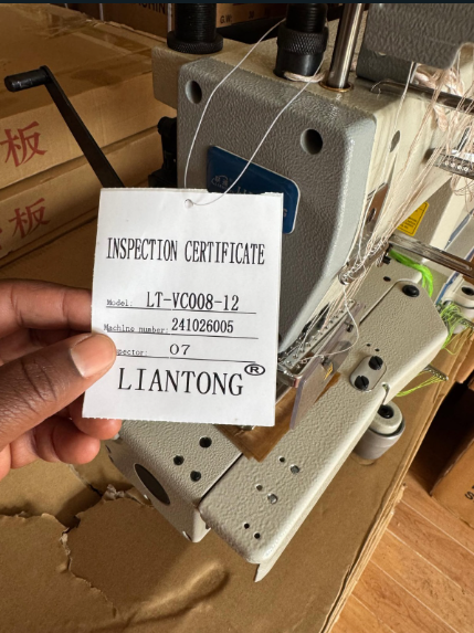 Brand new LIANTONG machine for tracksuits